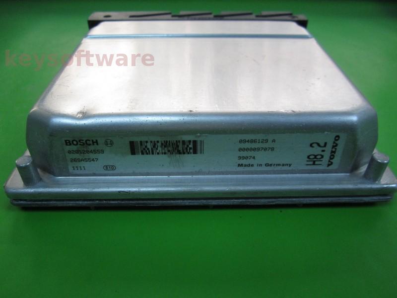 ECU Volvo S80 2.9 09486129A 0261204559 ME7.0