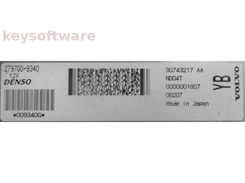 ECU Volvo S80 4.4 30743217 279700-9340 {