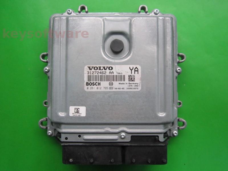 ECU Volvo XC60 2.4D 31272462AA 0281012765 EDC16C31