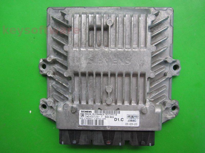 ECU Volvo V50 2.0DCI 30729518 5WS40212G-T SID803 }+