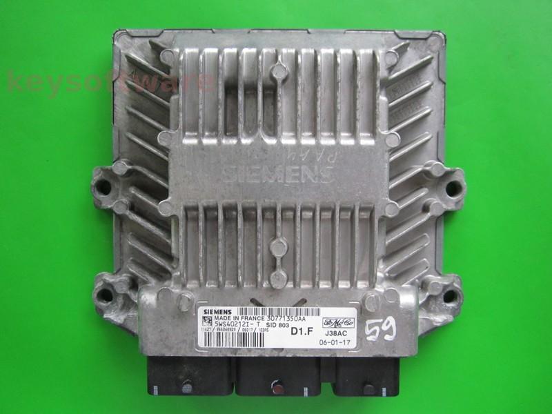 ECU Volvo V50 2.0DCI 30771350AA 5WS40212I-T SID803 +