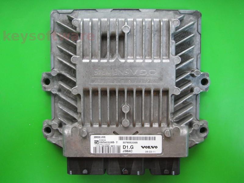 ECU Volvo V50 2.0DCI 30785520AA 5WS40328B-T SID803A