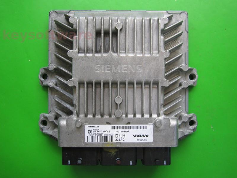 ECU Volvo V50 2.0DCI 31211081AA 5WS40328C-T SID803A }