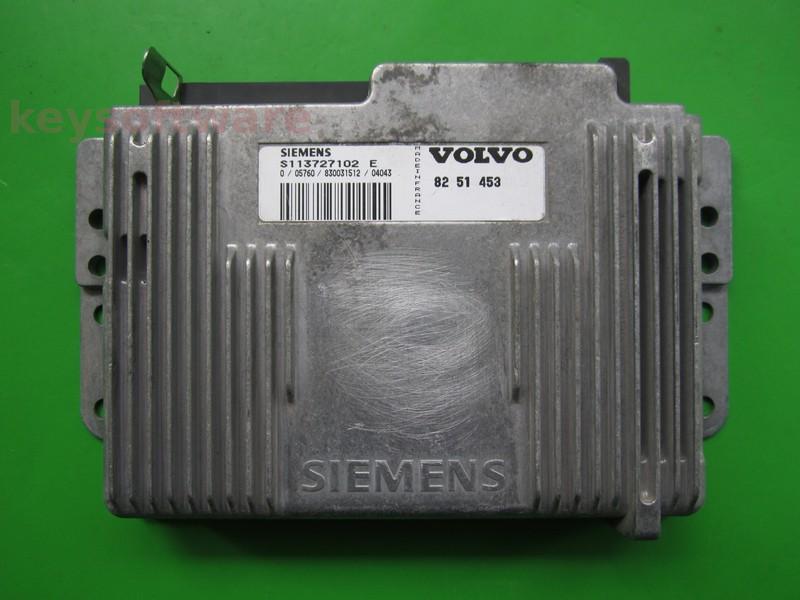 ECU Volvo V40 1.6 8251453 S113727102E