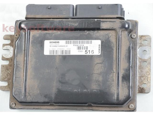 ECU Volvo V40 2.0 P30611516 S108212005C EMS2000 {