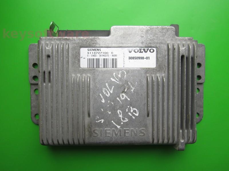 ECU Volvo S40 1.8 30850998 S113727100C Fenix5