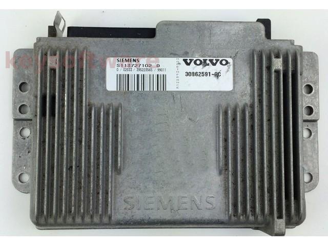 ECU Volvo S40 1.6 30862591 S113727102D Fenix5 {