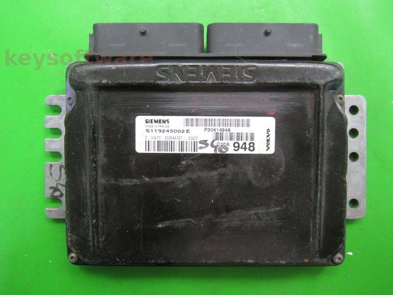 ECU Volvo V40 1.8 P30614948 S118245002E EMS2000