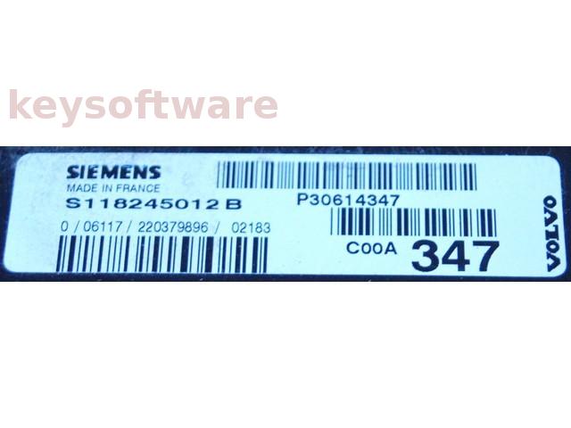 ECU Volvo V40 1.8 P30614347 S118245012B EMS2000 {