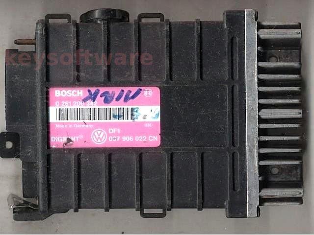 ECU VW Golf2 1.6 037906022CN 0261200342 MP4.0