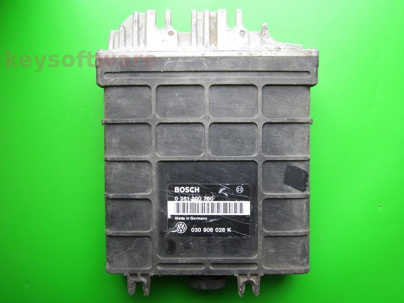 ECU VW Golf3 1.4 030906026K 0261200750 MA1.2.2