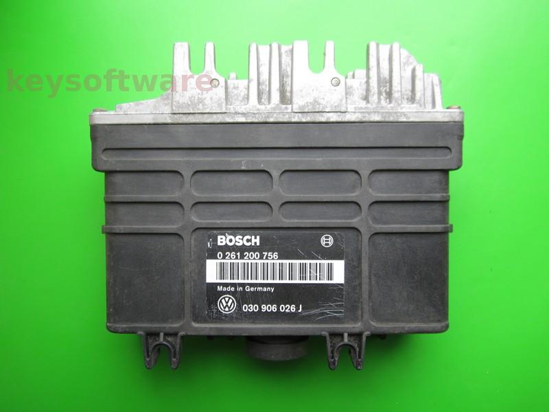 ECU VW Golf3 1.4 030906026J 0261200756 MA1.2.3
