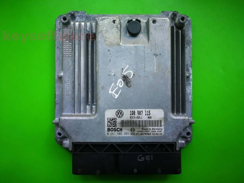 ECU VW Eos 2.0 1Q0907115 0261S02281 MED9.1 BWA