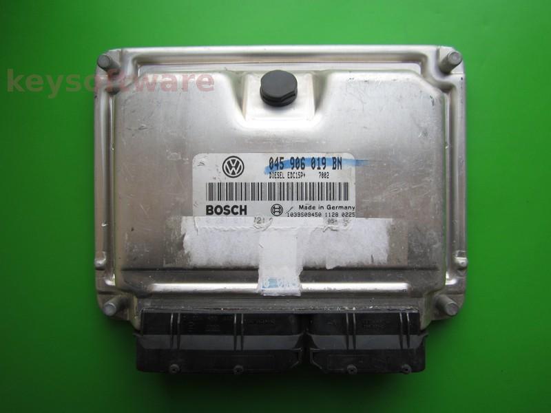 ECU VW Fox 1.4TDI 045906019BN 0281011721 EDC15P+ BNM