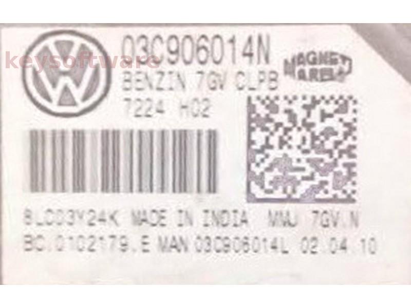 ECU VW Polo 1.4 03C906014N IAW 7GV.N CLPB {