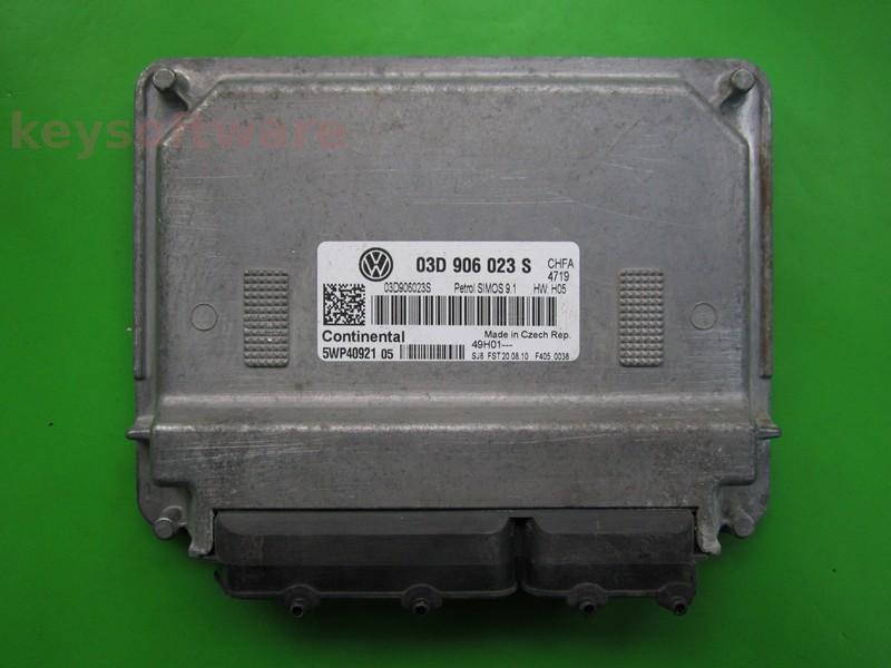 ECU VW Fox 1.2 03D906023S 5WP40921 SIMOS 9.1 CHFA