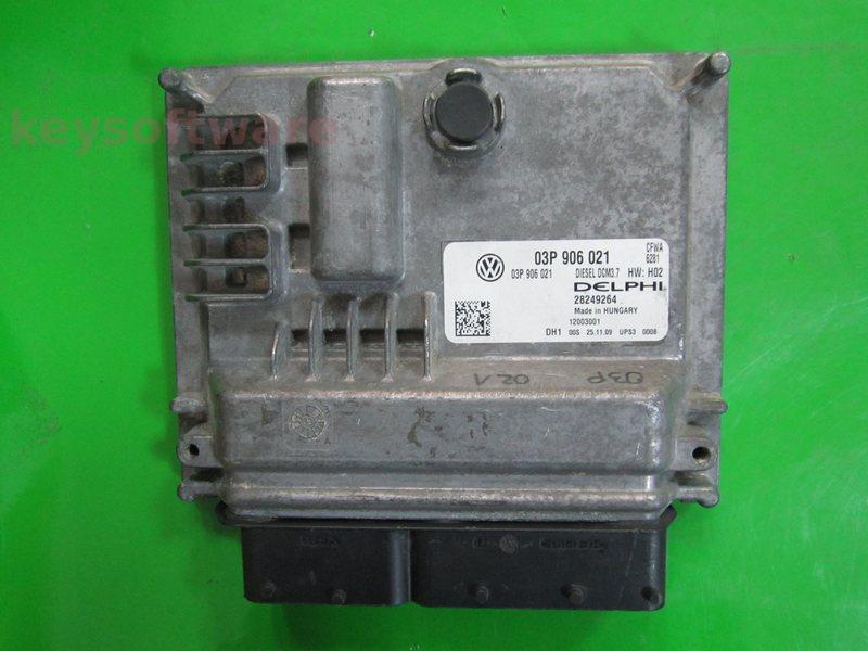 ECU VW Polo 1.2TDI 03P906021 28249264 DCM3.7 CFWA H02