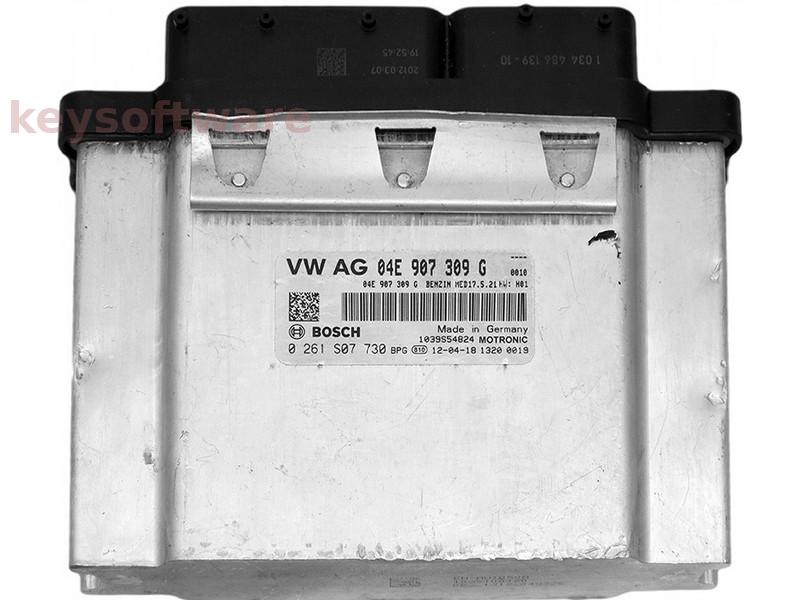 ECU VW Golf 1.4 04E907309G 0261S07730 MED17.5.21