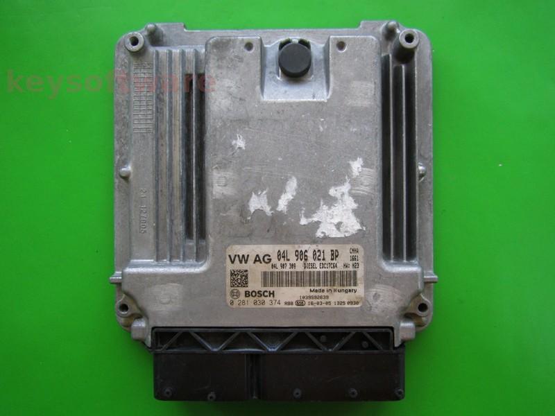 ECU Audi A6 2.0TDI 04L906021BP 0281030374 EDC17C64 CNNA H23