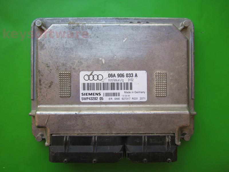 ECU Audi A3 1.6 06A906033A 5WP43282 SIMOS 3.3 APF {