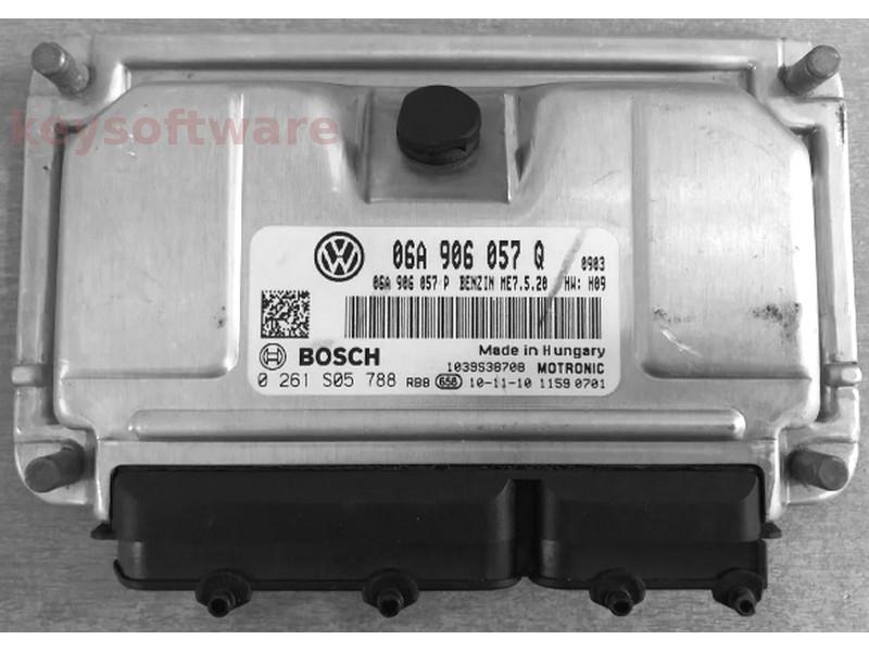 ECU VW Bora 2.0 06A906057Q 0261S05788 ME7.5.20 {