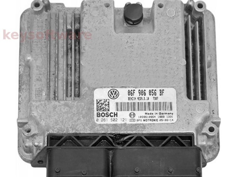 ECU Seat Leon 2.0 06F906056BF 0261S02121 MED9.5.10 BLR {+