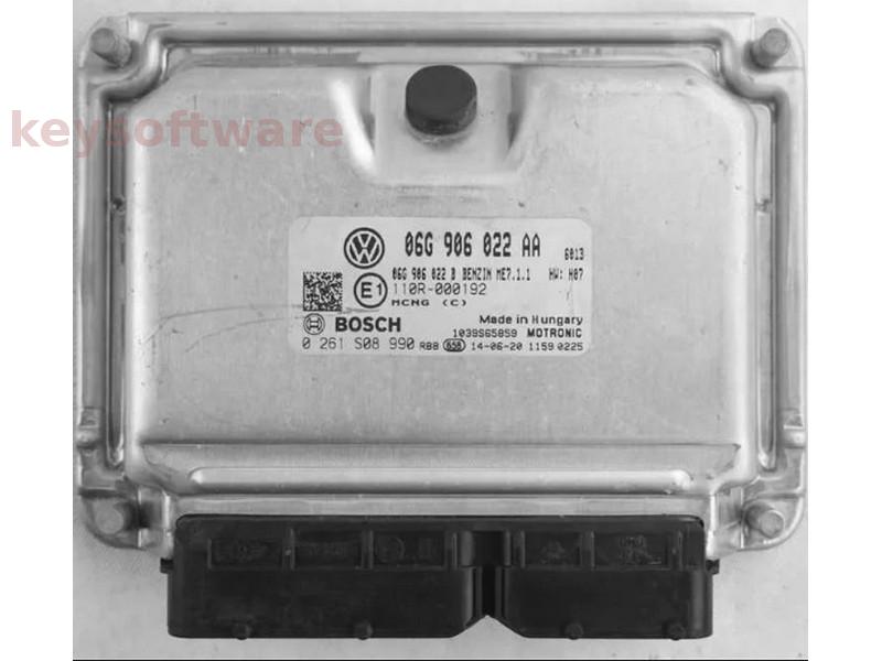 ECU VW Caddy 2.0 06G906022AA 0261S08990 ME7.1.1 BSX {