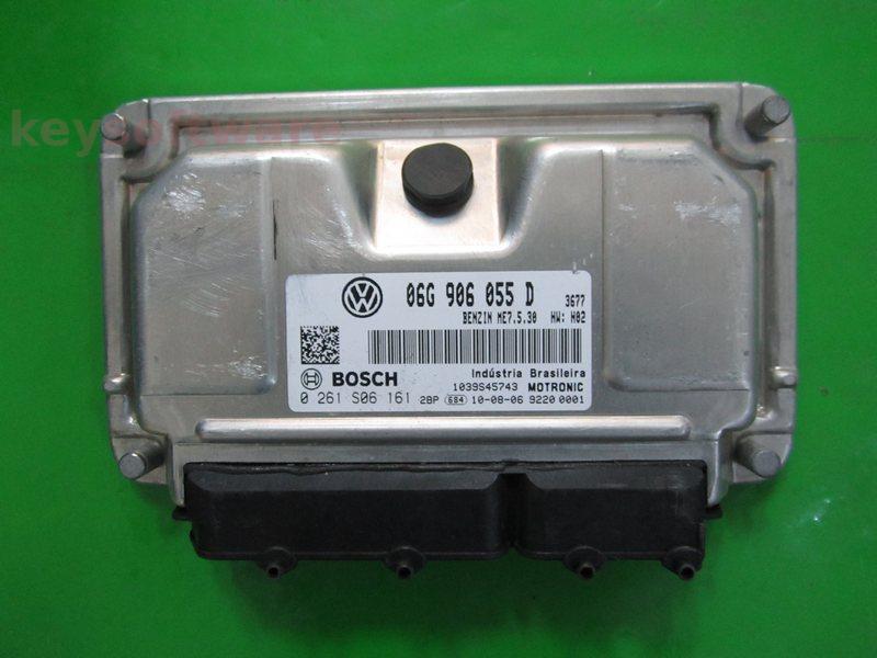 ECU VW Jetta 2.0 06G906055D 0261S06161 ME7.5.30