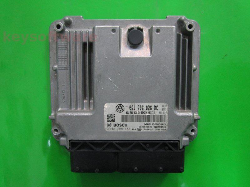 ECU VW Passat 2.0 06J906026DC 0261S05157 MED17.5 CCTA H17