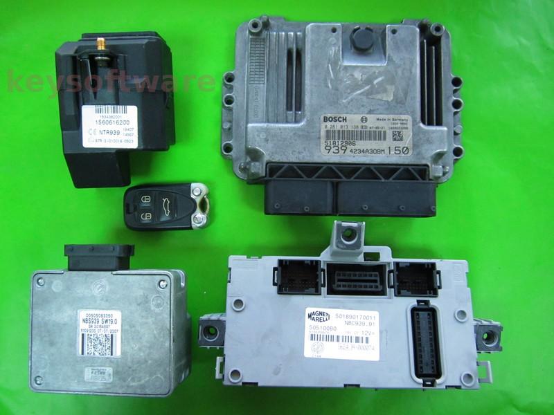 KIT Alfa Romeo 159 1.9JTD 51812906 0281013138 EDC16C39