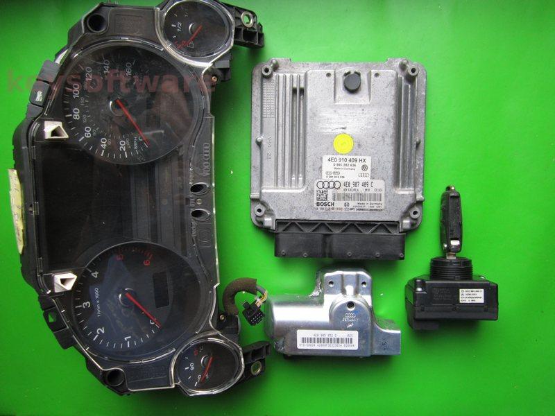 KIT Audi A8 4.0TDI 4E0907409C 0281012336 EDC16C4 ASE