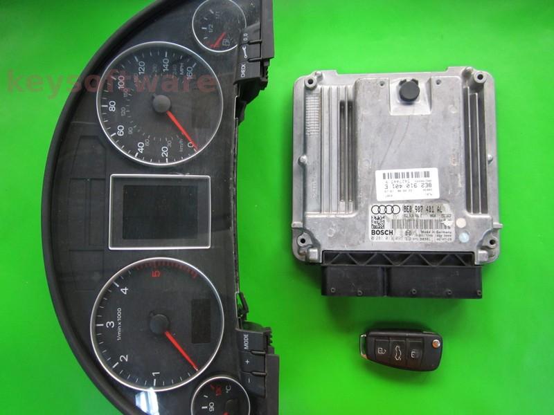 KIT Audi A4 2.7TDI 8E0907401AL 0281013095 EDC16CP34 BPP