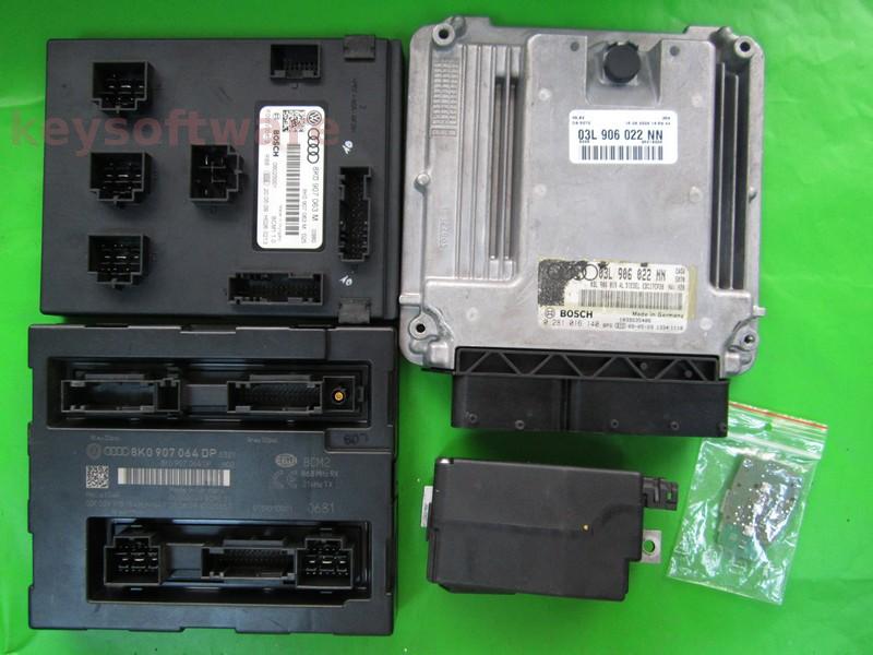 KIT Audi A4 2.0TDI 03L906022NN 0281016140 EDC17CP20 CAGA