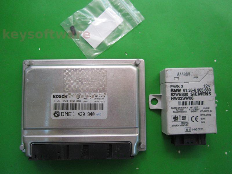 KIT Bmw 318 DME1430940 0261204420 BMS46 E46