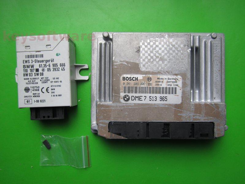 KIT Bmw 318 DME7513965 0261209007 ME9.2 E46