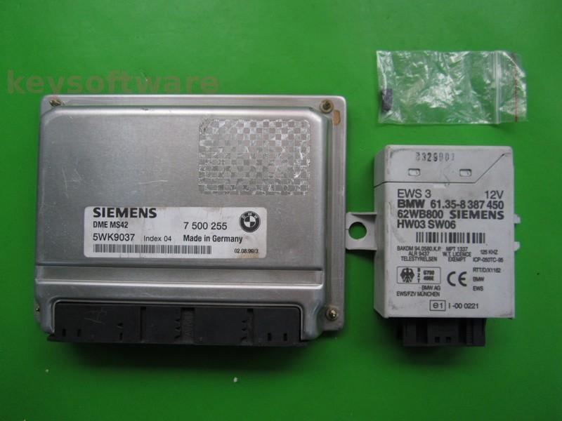 KIT Bmw 323 7500255 5WK9037 MS42 E46