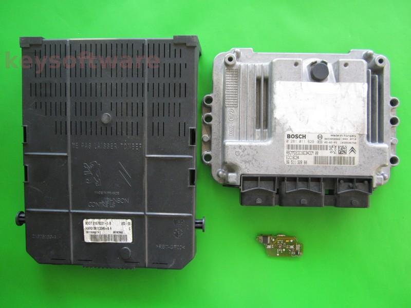 KIT Citroen C4 1.6HDI 9651132880 0281011629 EDC16C34 9H