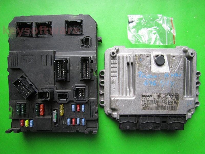KIT Citroen Xsara Picasso 1.6HDI 9656841180 0281011802 EDC16C34
