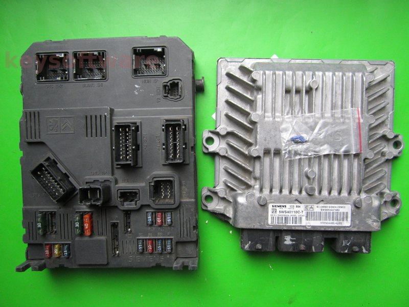 KIT Citroen C3 1.4HDI 9653447480 5WS40110C-T SID804