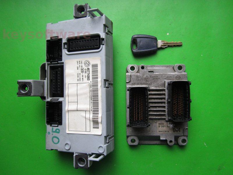 KIT Fiat Punto 1.2 46777877 0261204983 ME3.1_ME2.1