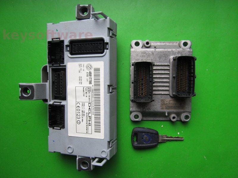 KIT Fiat Punto 1.2 46769403 0261206981 ME7.3H4
