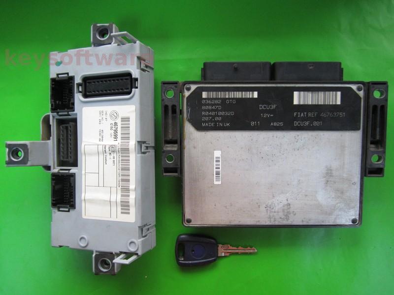 KIT Fiat Punto 1.9D 46763751 80847D DCU3F