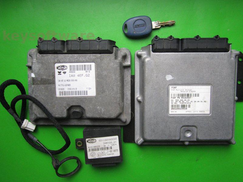 KIT Fiat Multipla 1.6 55180281 6160061405 IAW 4EF.G2