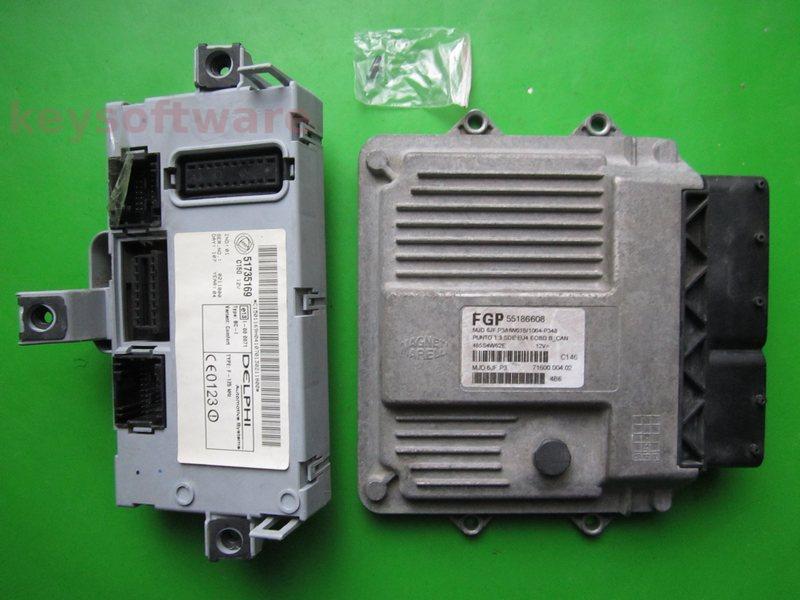 KIT Fiat Punto 1.3JTD 55186608 6JF.P3