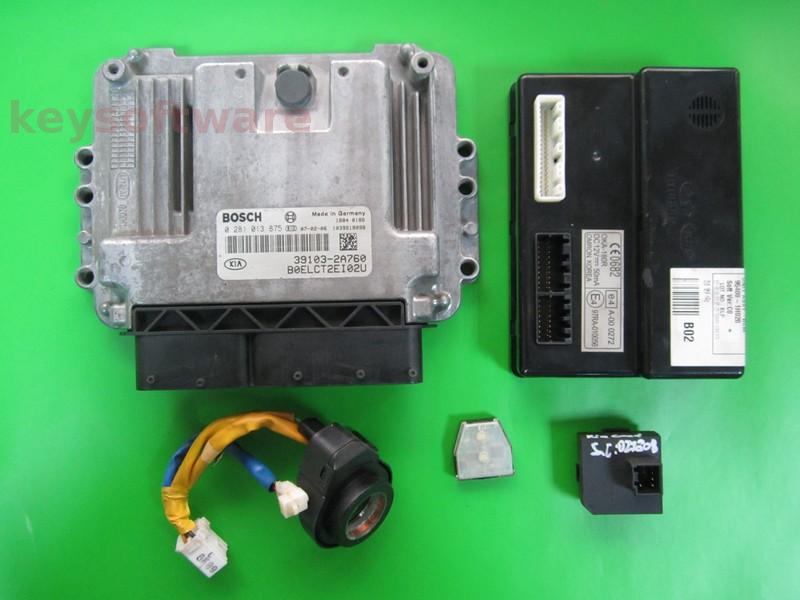 KIT Kia Ceed 1.5CRDI 39103-2A760 0281013875 EDC16C39