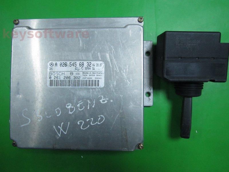 KIT Mercedes S 4.3 A0265456832 0261206302 ME2.0
