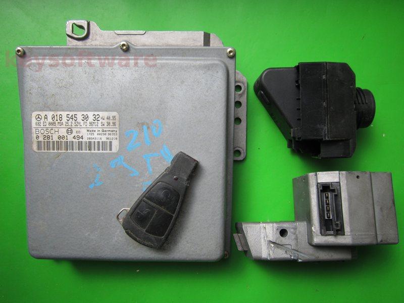 KIT Mercedes E 2.9TD A0185453032 0281001494 MSA15.2