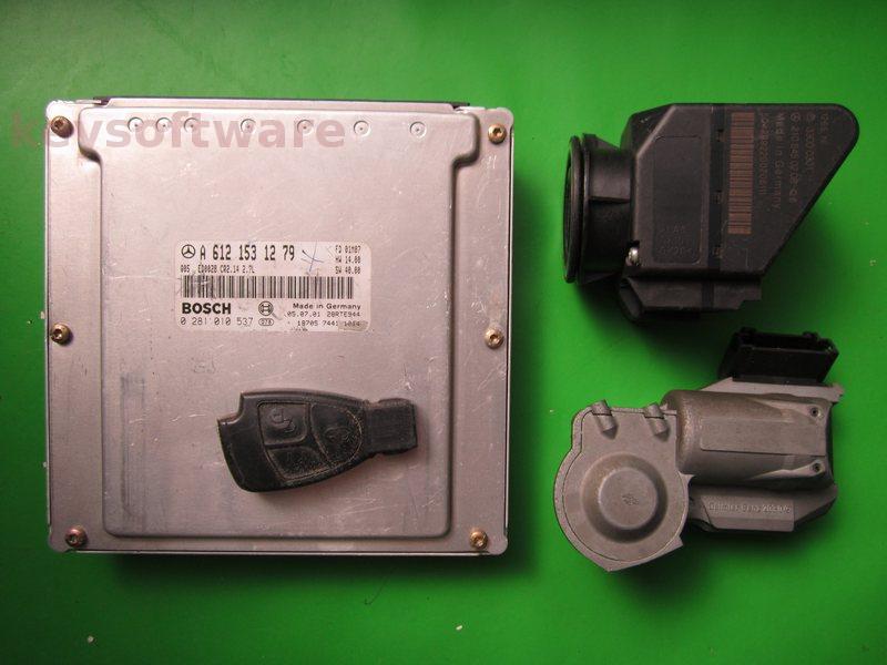 KIT Mercedes E 2.7CDI A6121531279 0281010537 EDC15C6