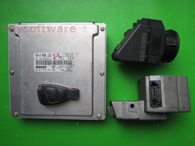 KIT Mercedes E 2.2CDI A0001534379 0281010804 EDC15C6
