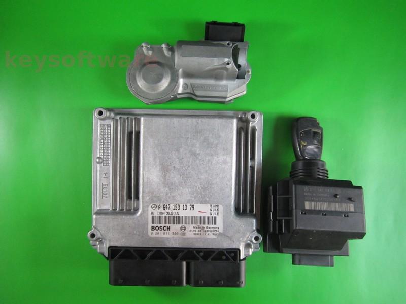 KIT Mercedes E 2.7CDI A6471531379 0281011346 EDC16C2